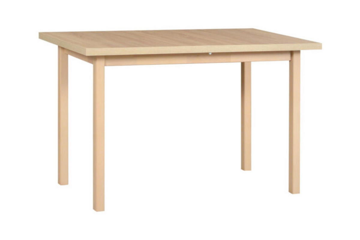 TISCH Max X Sonoma Eiche, Klapptisch mit Holz Beine - Sonoma Eiche, Holz/Holzwerkstoff (120/70/76cm) - Bettso