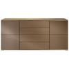 SIDEBOARD Rova Bronze Optik - Bronzefarben, Holzwerkstoff (166.5/75.5/35cm) - Vladon