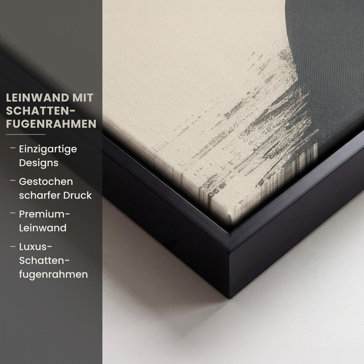 LEINWAND Bilder mit Rahmen - Frau - Hut - Farbe - 100x70 - Goldfarben, Textil (100/70cm) - MuchoWow