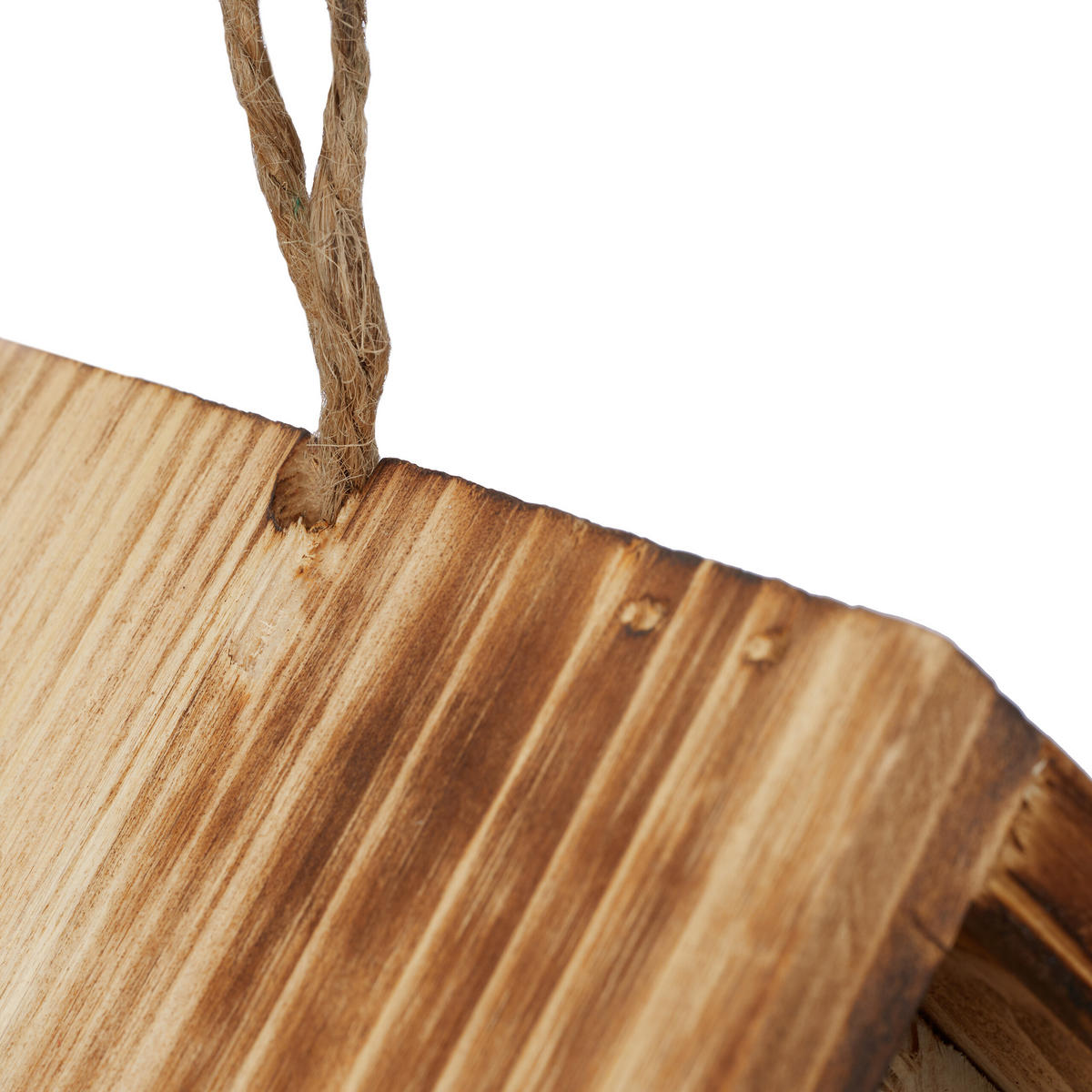 DEKO-VOGELHAUS - Hellbraun, Holz (15/16/11cm) - Relaxdays