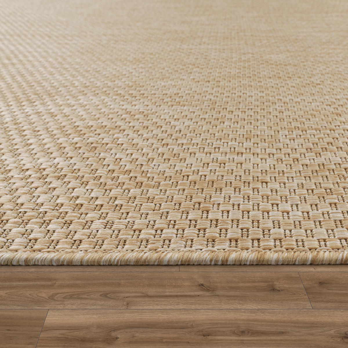 OUTDOORTEPPICH 200/200 cm Venedig 165 - Naturfarben, Textil (200/200cm) - Paco Home