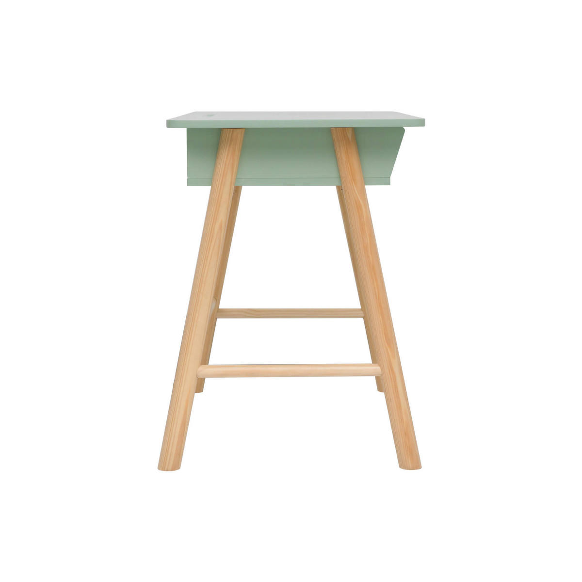 KINDERTISCH Grün 50/90/70 cm - Pastellgrün, Holzwerkstoff (90/70/50cm) - Mobili Rebecca