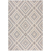 TEPPICH Waschbar RIDGE, geometrisch, Grau-Beige, 78 x 150 cm - Beige, Textil (78/150cm) - KADIMA DESIGN