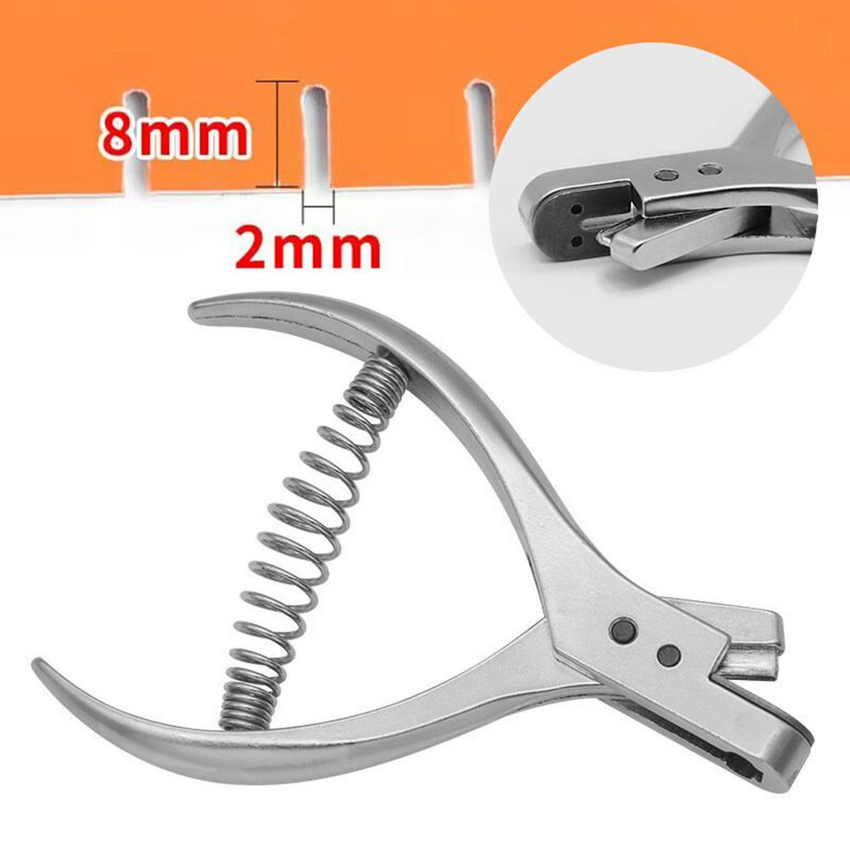 ZANGE – Geeignet für das manuelle Stanzen - Silberfarben, Metall (0.98/7/11cm) - DCA