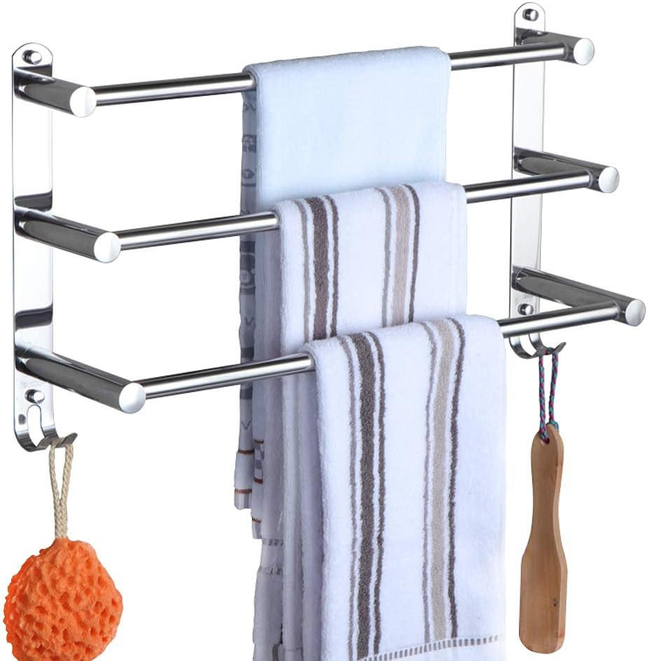 HANDTUCHSTANGE , 40 cm - Silberfarben, Metall (29.5/12.5/40cm) - BELZ