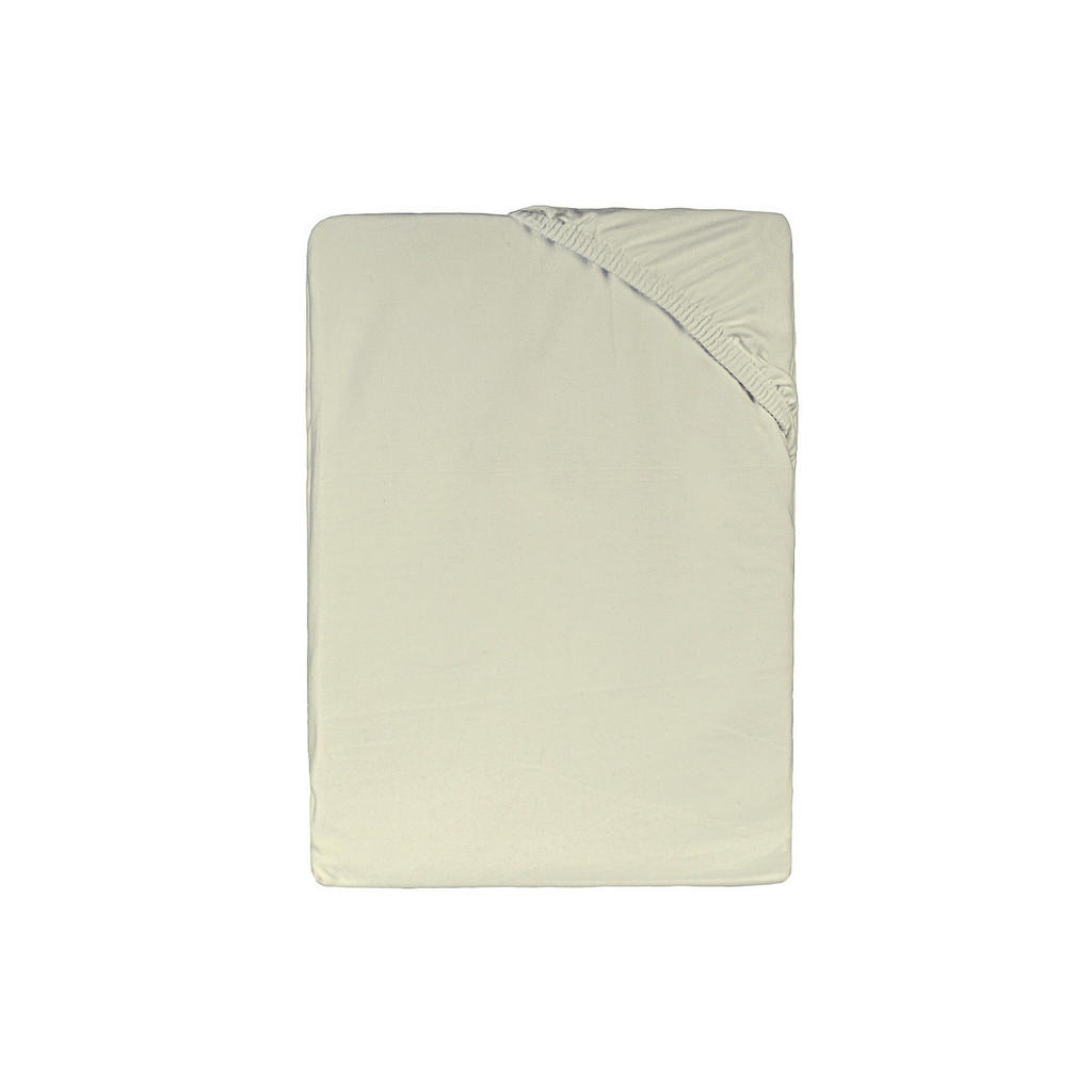 Thumbnail - beties Heimtextil Spannbettlaken, Beige, Textil, Uni, Rechteckig, 140x200 cm, Oeko-Tex® Standard 100, Schlaftextilien, B...