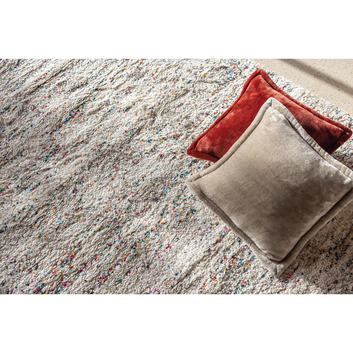 TEPPICH Tonya 2 schneeweiß 160 x 230 x 3 cm - Weiß, Textil (160/230cm) - Vivaraise