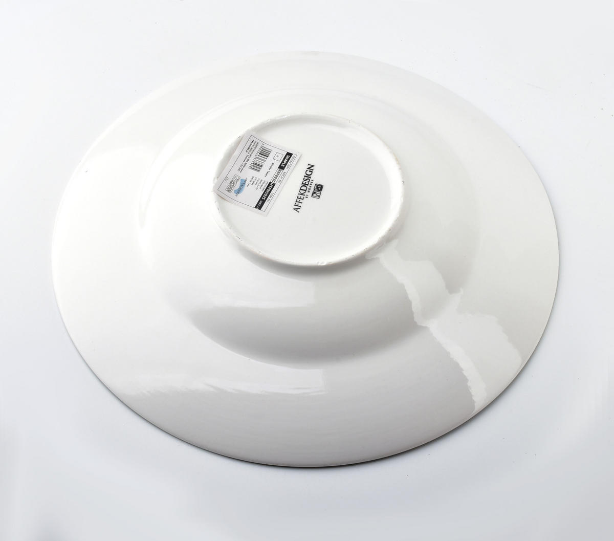 TELLER Simple Weiß 30/30/5 cm Keramik - Weiß, Keramik (30cm) - Mondex