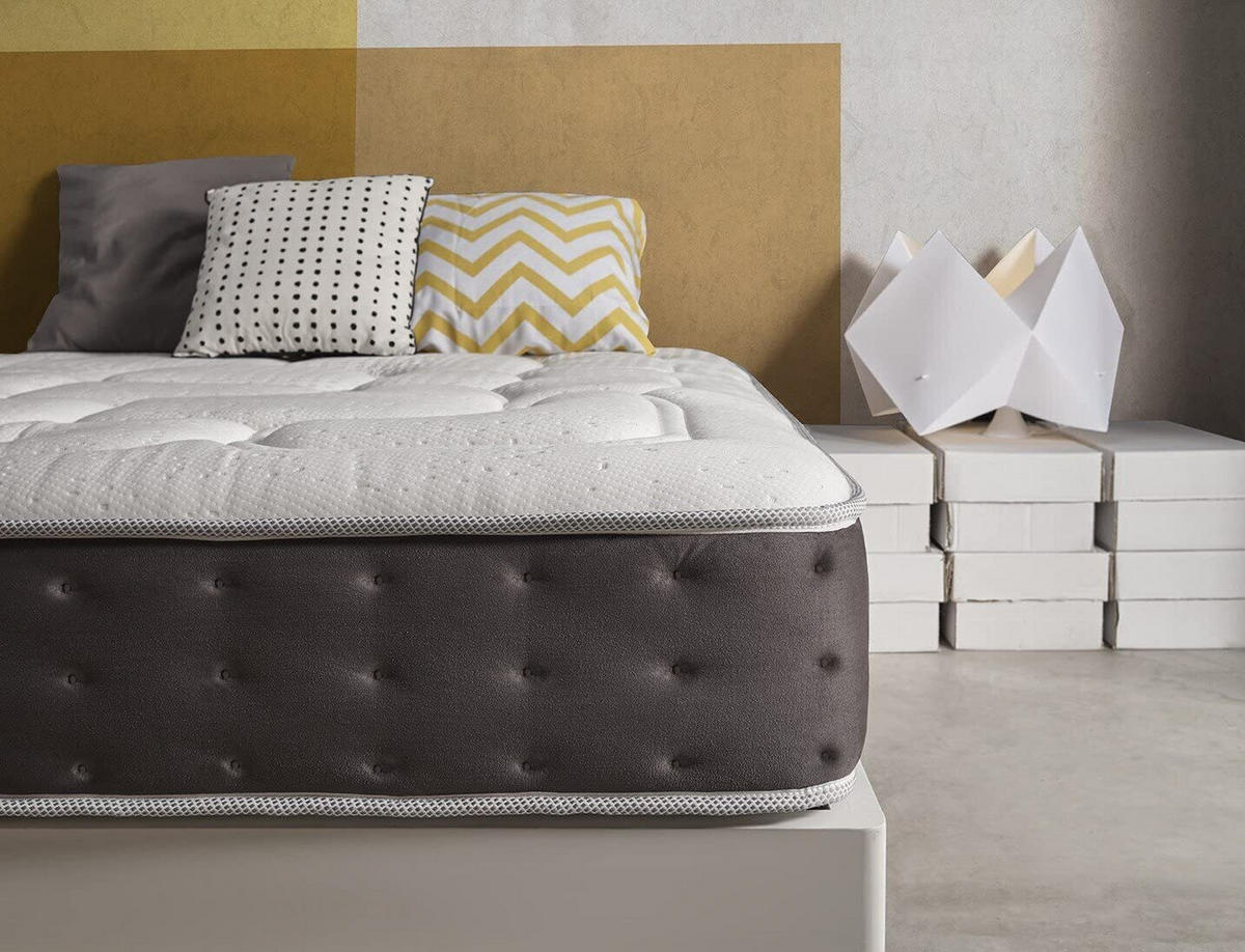 MATRATZE 120x200 Royal Top - Weiß, Textil (120/200cm) - Simpur