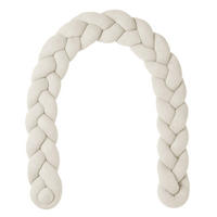 BETTSCHLANGE geflochten Natur Jersey - Naturfarben, Textil (16/200cm) - nordic coast company