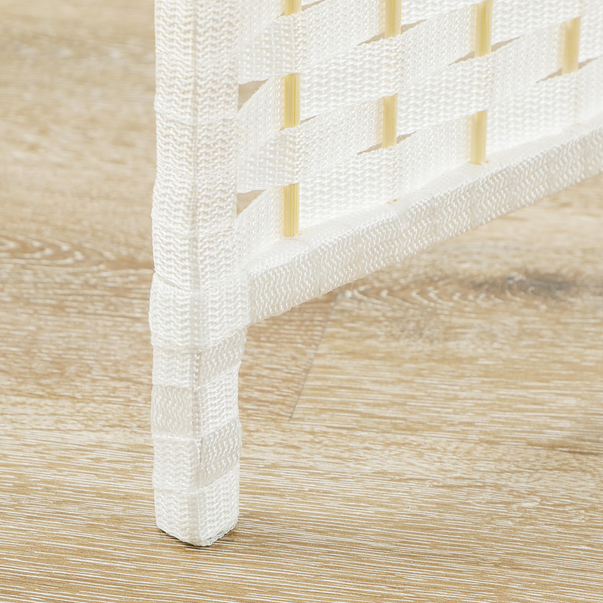 PARAVENT 6-teilig DE-08840 Weiß - Weiß, Kunststoff (240/170/1.6cm) - ComfortXL