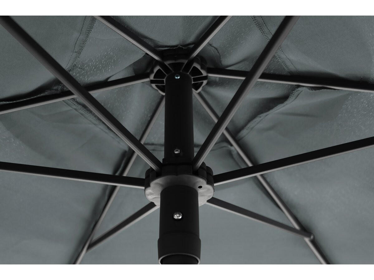 GARTEN-ESSMÖBELENSEMBLE convivia - Anthrazit, Glas - Habitat Garten