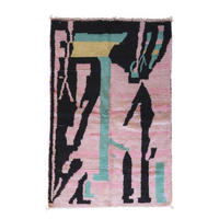 BERBERTEPPICH aus reiner Wolle 159x 251 cm - Multicolor, Naturmaterialien (159/251cm) - AFK Living