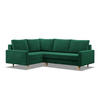 ECKSOFA Blank links flaschengrün - Grün, Textil (223/172cm) - SIMKAM Furniture