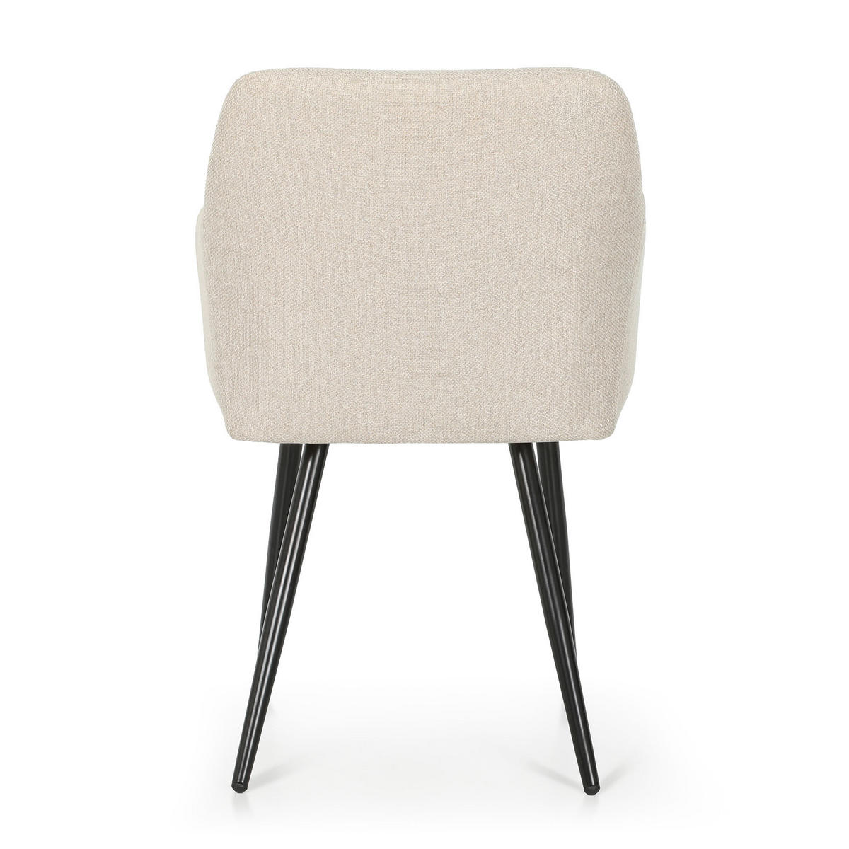 POLSTERSTUHL 4er Set, Metallbeine Beige, Gold, x 54/82/58 - Beige, Textil (54/82/58cm) - RAUMHIRSCH FURNITURE