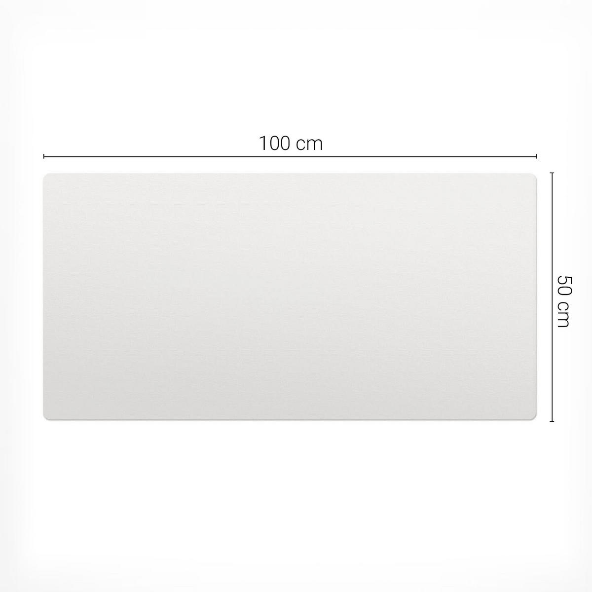 SCHREIBTISCHUNTERLAGE 100x50 cm Grau - Creme, Kunststoff (100/50/1.6cm) - Wallfluent