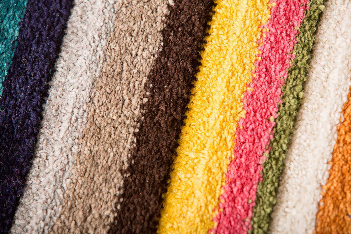 TEPPICH Streifen-Bunt, pflegeleicht MEON JAY, Multi 120x170 cm - Multicolor, Textil (120/170cm) - KADIMA DESIGN