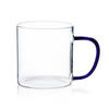 BECHER Peter Blau 12.5/8.3/9 cm Glas - Dunkelblau, Glas (0.45L) - Mondex