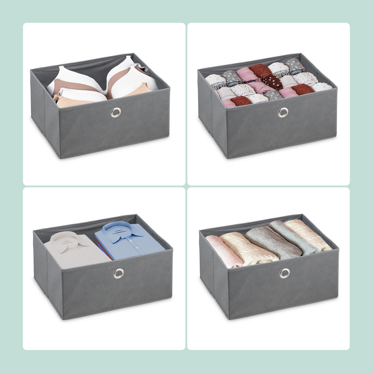 KOMMODE - Multicolor, Holzwerkstoff/Kunststoff (43/85/33cm) - Relaxdays