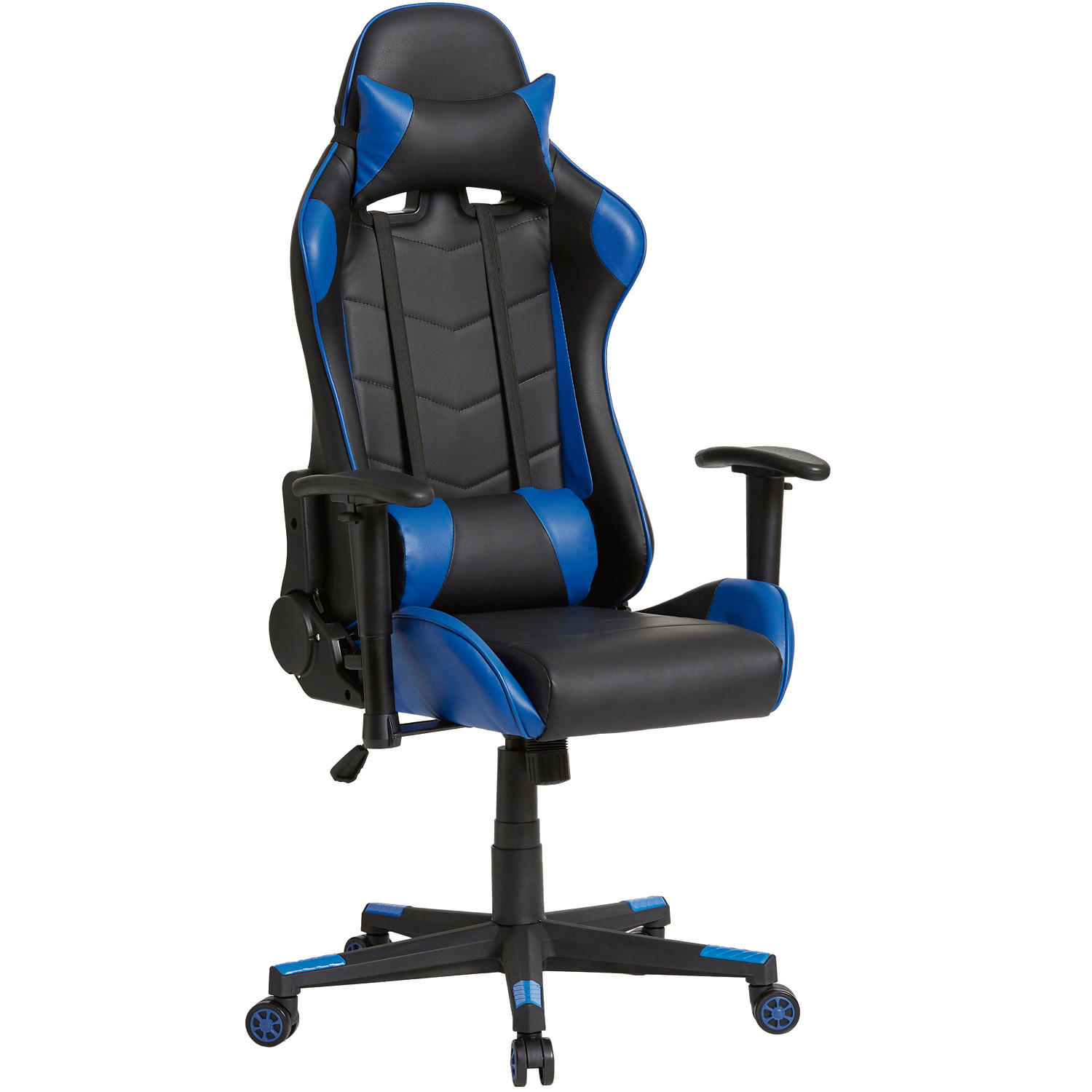 SCAUN rotativ gaming profesional, albastru