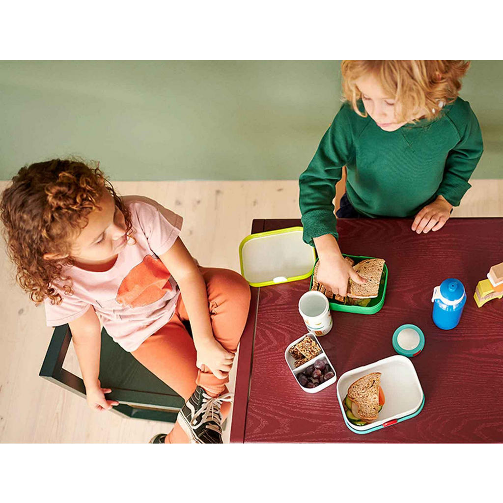 Thumbnail - Mepal Lunchset, Mehrfarbig, Grün, Kunststoff, 7.5x18.8x20.5 cm, Küchenzubehör, Vorratsbehälter, Brotdosen