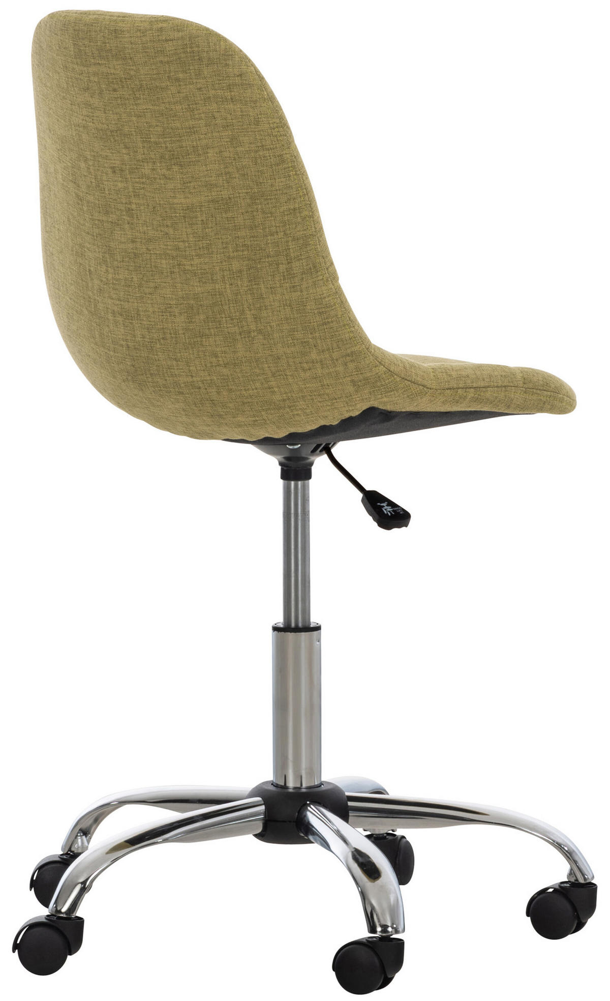 BÜROSTUHL Emily, Stoff Grün - Grün, Textil/Metall (55/91/55cm) - TPFLiving