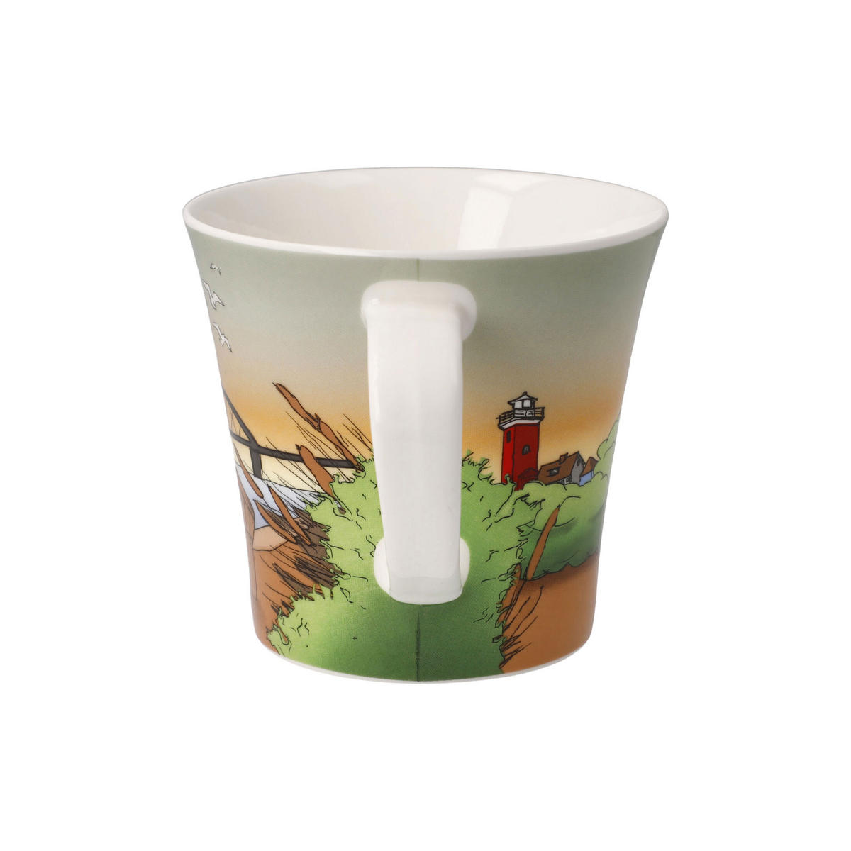 TEETASSE Seaview, Scandic Home, Fine Bone China, Bunt, 0.35 L - Multicolor, Keramik (0.35L) - Goebel