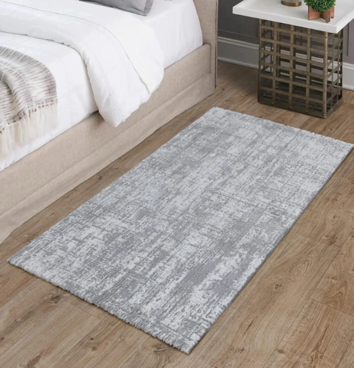 TEPPICH modern Wohn-/Schlafzimmer ZUKA SYNO Grau 120 x 170 cm - Grau, Textil (120/170cm) - Novatrend