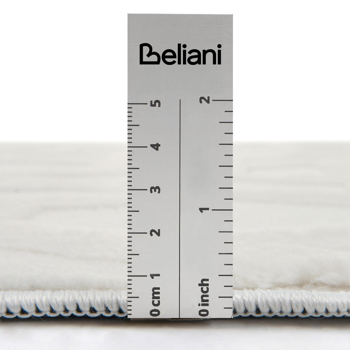 KOBEREC Krémově bílý 80/300 cm Antero - bílá/krémová, textil (80/300cm) - Beliani