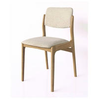 ESSZIMMERSTHUHL Oslo, Natur Massiveiche + beiger Stoff - Beige, Holz (52/45cm) - WOODEK