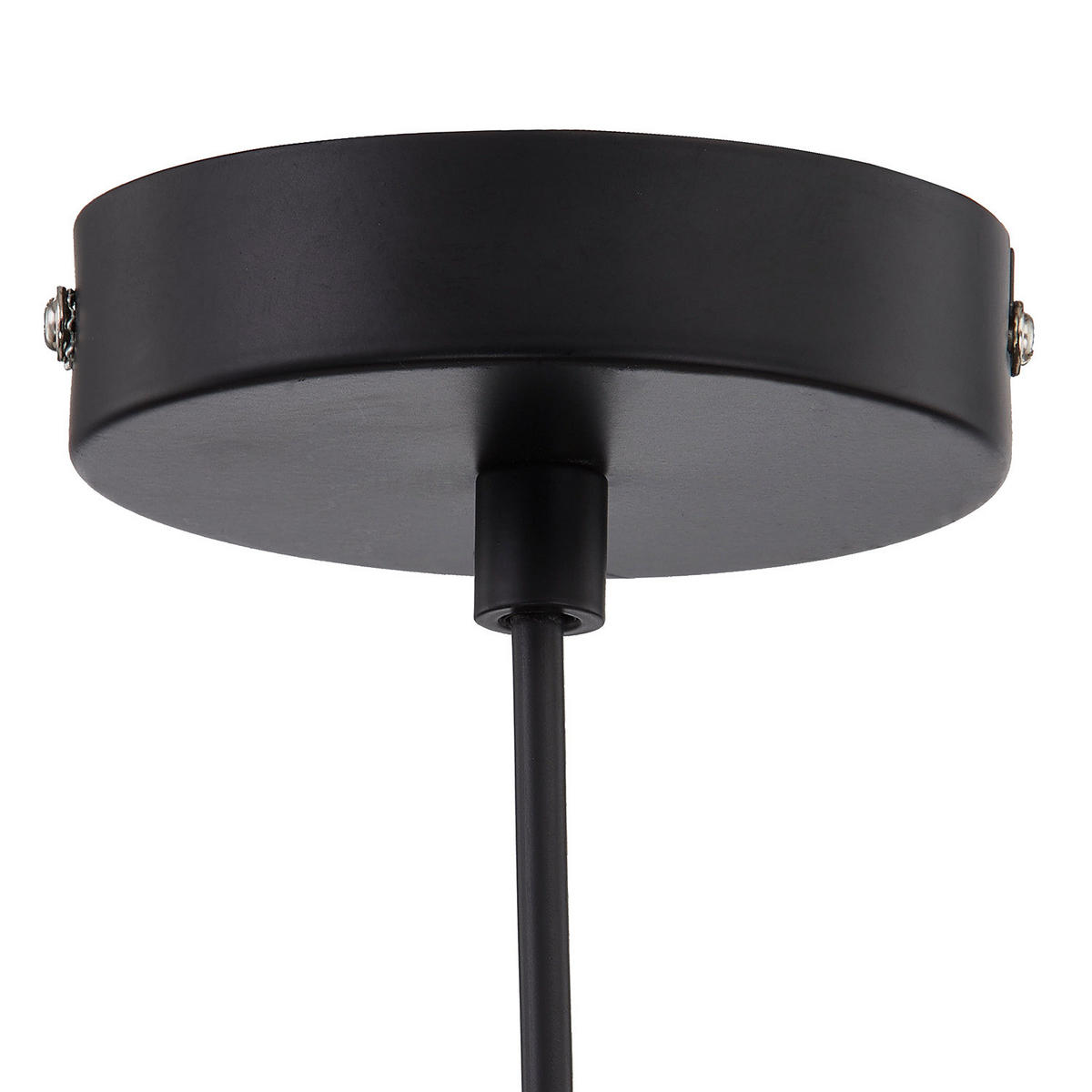 PENDELLEUCHTE - Eisen, 1-flammig - Schwarz, Metall (40/40/185cm) - home24