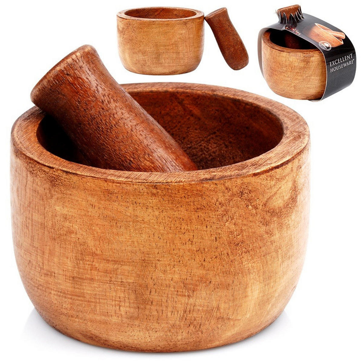GEWÜRZMÜHLE Schwarz - Schwarz, Holz (6/21.5/6cm) - Excellent Houseware