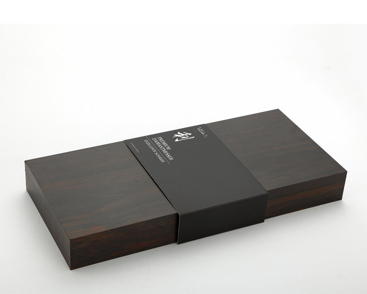 MESSERSET 3-tlg. - Braun, Metall - Wakoli