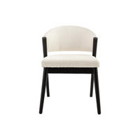 STUHL - 53.5 cm x 64 cm - stoff - weiß Zelvyn - Weiß, Textil (53.5/76/64cm) - Vente-Unique