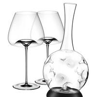 WEINSET Balanced Eddy transparent 3er Set - Transparent, Glas - Zieher