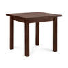 ESSTISCH SALUTO ausziehbar bis 110cm quadratisch, Kastanienbraun - Braun, Holz/Buchenholz (80/80/76cm) - KONSIMO®