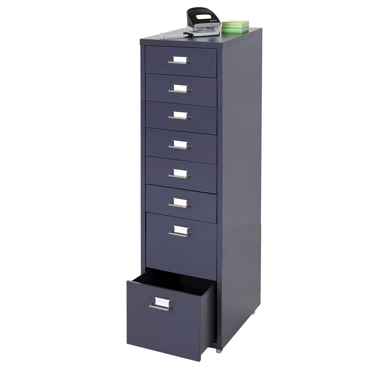 ROLLCONTAINER Anthrazit - Anthrazit, Metall (28/110/41cm) - MCW
