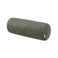 NACKENROLLENHÜLLE HYggelig No.1 stein-grau Cord-Samt 40/15 cm - Grau, Textil (15/40cm) - beties Heimtextil
