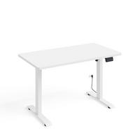 PSACÍ STŮL Ergo Matná bílá - bílá, kompozitní dřevo (120/65/73cm) - Petits-meubles