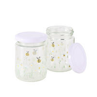 HONIGGLÄSER HONEY 240 ml 2er-Set - Transparent, Glas (6.8/9.3/6.8cm) - Boltze Home