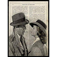 POSTER Schreckliche Wahrheit A4 Schwarzer Rahmen - Schwarz, Papier (29.7/5/21cm) - Nacnic