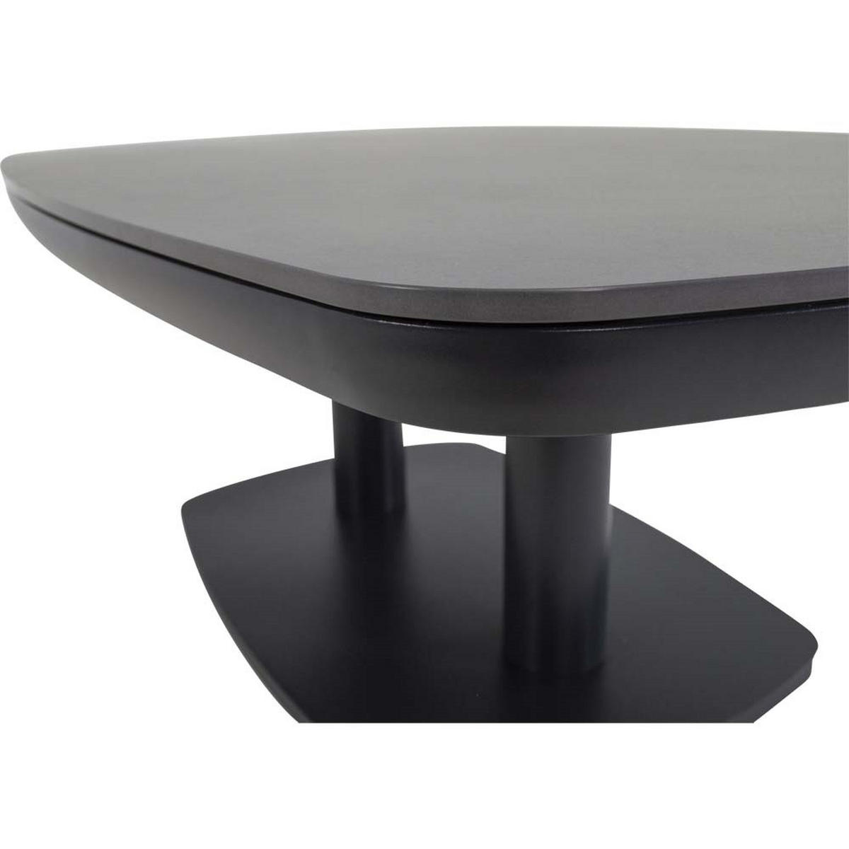 GARTENTISCH Geneva - Grau - 135/83/74 cm - Grau, Metall (135/83/74cm) - Lesli Living