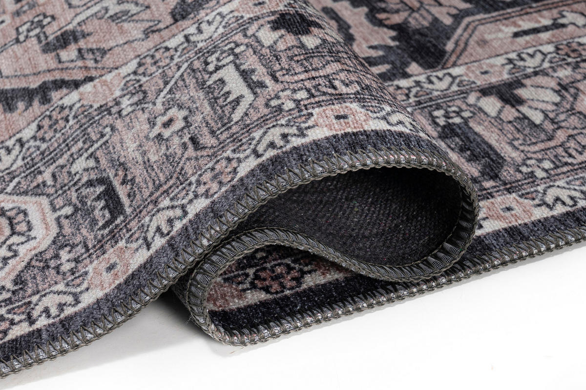 TEPPICH DUBAI dunkelblau orientalisch 150/210 cm - Dunkelblau, Textil (150/210cm) - Tapiso
