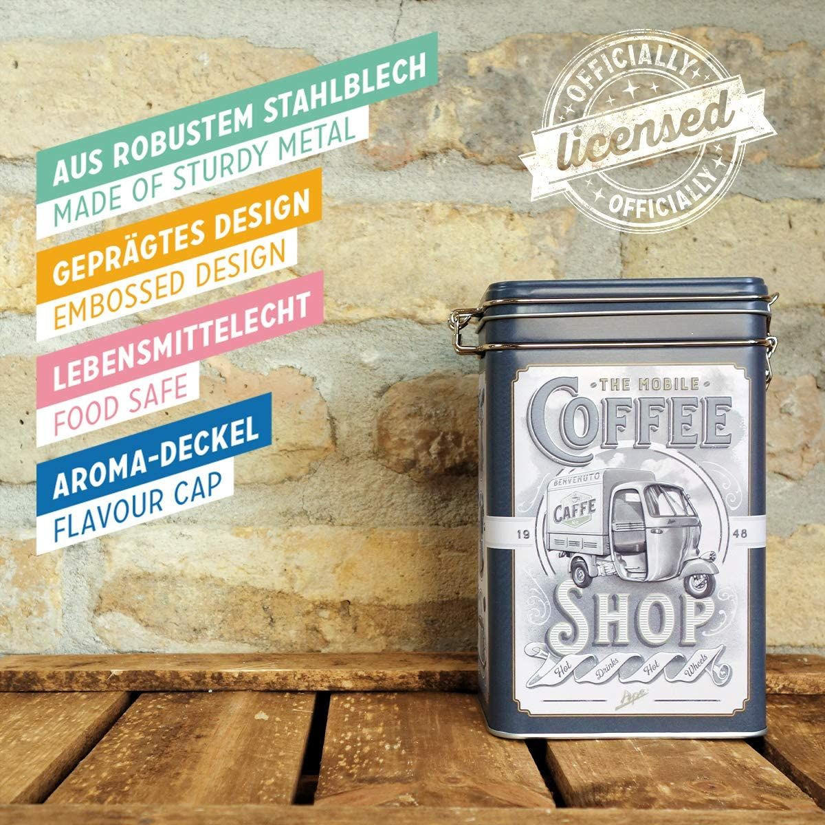 AROMADOSE APE Ape Coffee Shop - Multicolor, Metall (11/17.5/7.5cm) - Nostalgic-Art