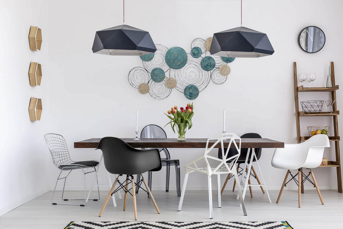 WANDDEKO Blau 114/63 cm - Blau, Metall (2/63/6cm) - KUNSTLOFT