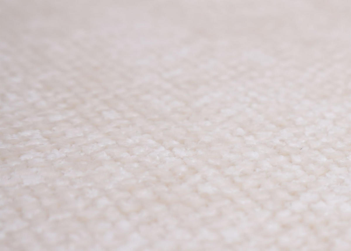 JEDÁLENSKÁ stolička krémovo biela, sada 2 ks - biela/krémová, textil (57/86/61cm) - MCW