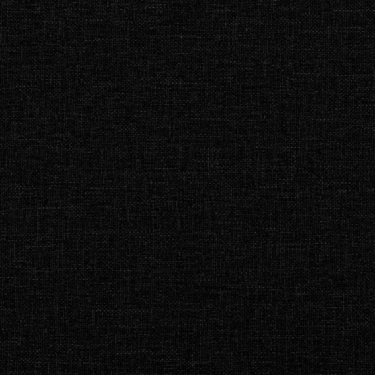 ESSZIMMERSTÜHLE 2 Stk. Schwarz Stoff 45*54*86cm - Schwarz, Metall (45/86/54cm) - ZMH