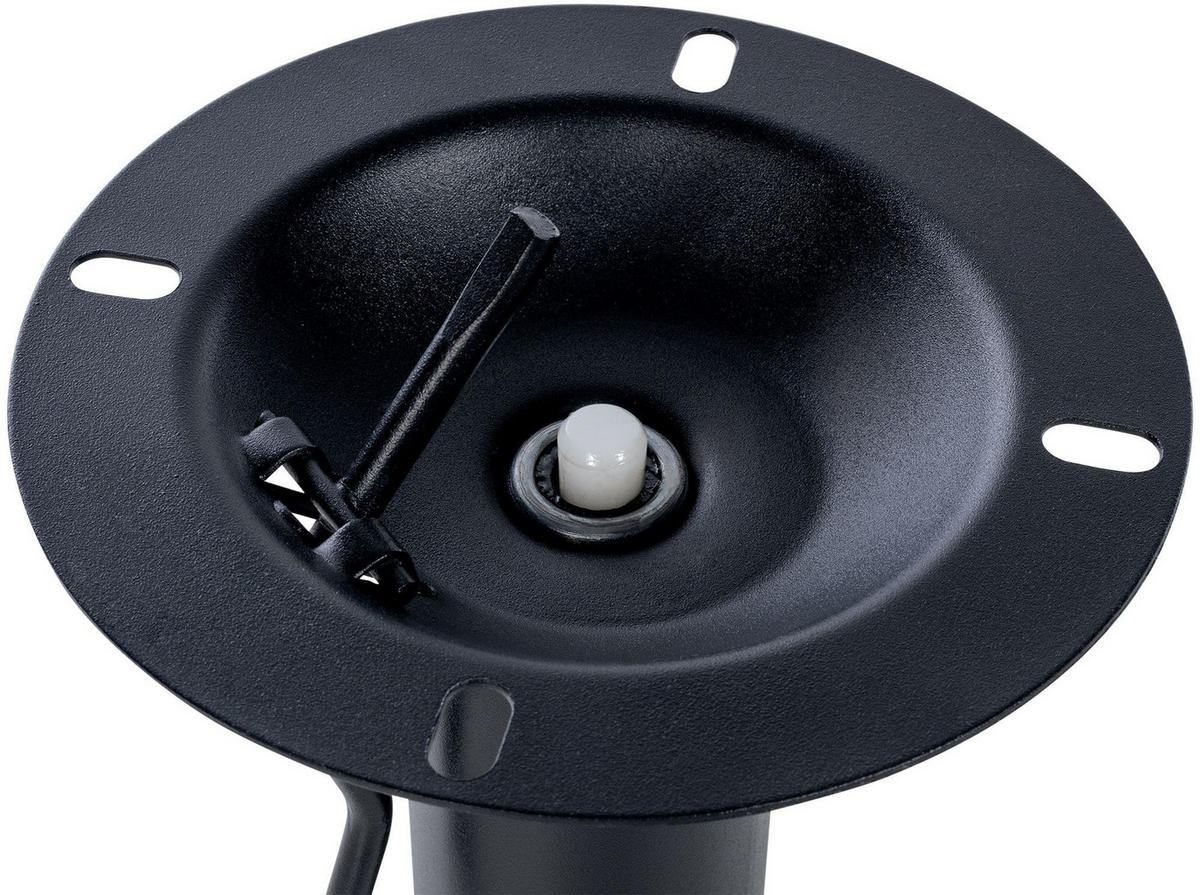 ERSATZ-GESTELL Barhocker 57-77 cm Schwarz - Schwarz, Metall (38.5/57/38.5cm) - furnicato