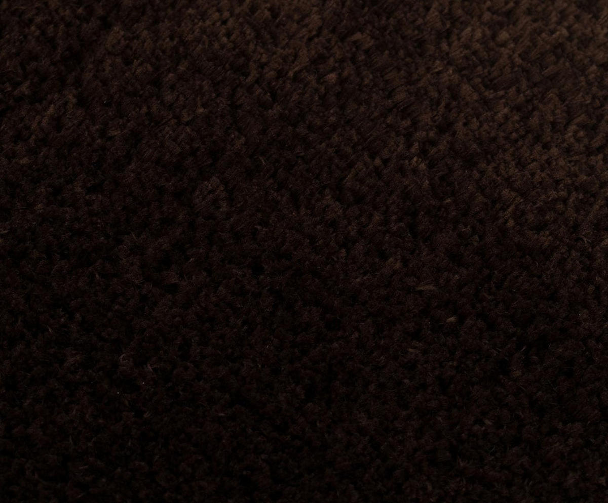 BADTEPPICH Deluxe DUNKELBRAUN 70X120CM - Dunkelbraun, Textil (120/70cm)