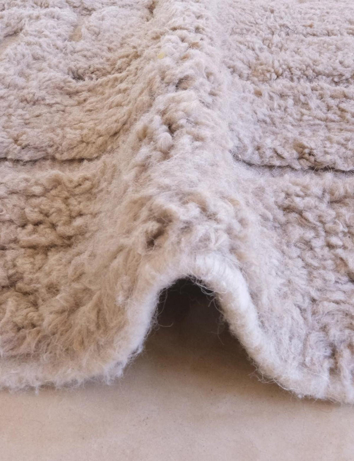 BERBERTEPPICH Design Struktur 242x 342 cm - Braun, Naturmaterialien (242/342cm) - AFK Living